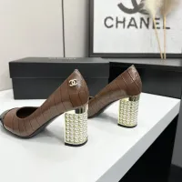 $112.00 USD Chanel High-Heeled Shoes For Women #1432605