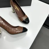 $112.00 USD Chanel High-Heeled Shoes For Women #1432605