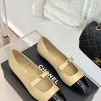 $108.00 USD Chanel Flat Shoes For Women #1432616