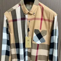 $60.00 USD Burberry Shirts Long Sleeved For Men #1432619