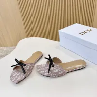 $82.00 USD Christian Dior Slippers For Women #1432663