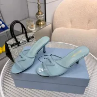 $80.00 USD Prada Slippers For Women #1432673