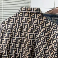 $60.00 USD Fendi Shirts Long Sleeved For Men #1432675