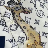 $64.00 USD Louis Vuitton LV Shirts Long Sleeved For Men #1432676