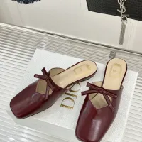 $102.00 USD Christian Dior Slippers For Women #1432720