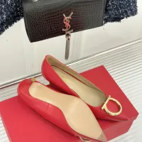 $108.00 USD Salvatore Ferragamo High-Heeled Shoes For Women #1432733