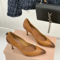 $112.00 USD MIU MIU High-Heeled Shoes For Women #1432833