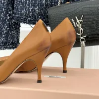$112.00 USD MIU MIU High-Heeled Shoes For Women #1432833