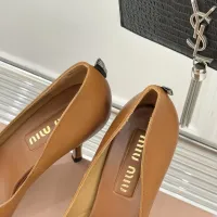 $112.00 USD MIU MIU High-Heeled Shoes For Women #1432833