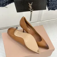 $112.00 USD MIU MIU High-Heeled Shoes For Women #1432833