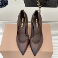 $112.00 USD MIU MIU High-Heeled Shoes For Women #1432834