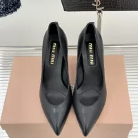 $112.00 USD MIU MIU High-Heeled Shoes For Women #1432835