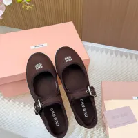 $76.00 USD MIU MIU Flat Shoes For Women #1433021