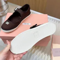 $76.00 USD MIU MIU Flat Shoes For Women #1433021