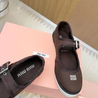 $76.00 USD MIU MIU Flat Shoes For Women #1433021