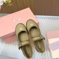 $76.00 USD MIU MIU Flat Shoes For Women #1433022