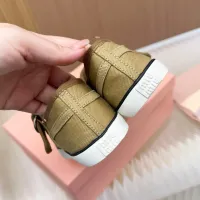 $76.00 USD MIU MIU Flat Shoes For Women #1433022