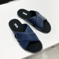 $60.00 USD Christian Dior Slippers For Men #1433218