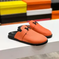 $72.00 USD Hermes Slippers For Men #1433261