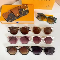 $60.00 USD Louis Vuitton AAA Quality Sunglasses #1433292