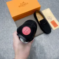 $85.00 USD Hermes Leather Shoes For Men #1433300