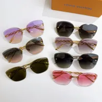 $60.00 USD Louis Vuitton AAA Quality Sunglasses #1433353