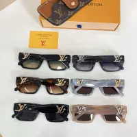 $60.00 USD Louis Vuitton AAA Quality Sunglasses #1433427