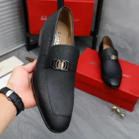 $108.00 USD Salvatore Ferragamo Leather Shoes For Men #1433539