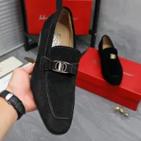 $108.00 USD Salvatore Ferragamo Leather Shoes For Men #1433542