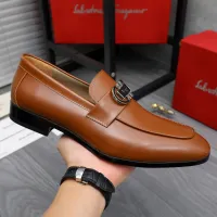 $108.00 USD Salvatore Ferragamo Leather Shoes For Men #1433543