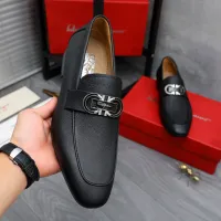 $108.00 USD Salvatore Ferragamo Leather Shoes For Men #1433547