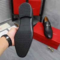 $105.00 USD Salvatore Ferragamo Leather Shoes For Men #1433640