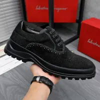 $115.00 USD Salvatore Ferragamo Leather Shoes For Men #1433643