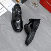 $115.00 USD Salvatore Ferragamo Leather Shoes For Men #1433646