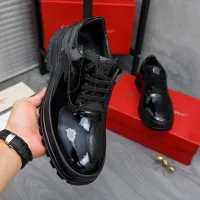 $115.00 USD Salvatore Ferragamo Leather Shoes For Men #1433646