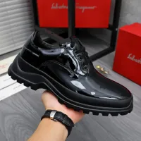$115.00 USD Salvatore Ferragamo Leather Shoes For Men #1433646