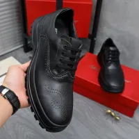 $115.00 USD Salvatore Ferragamo Leather Shoes For Men #1433647