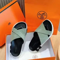 $56.00 USD Hermes Slippers For Men #1433974