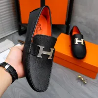 $76.00 USD Hermes Leather Shoes For Men #1434041