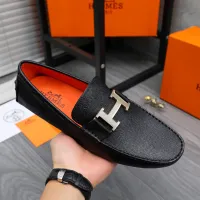 $76.00 USD Hermes Leather Shoes For Men #1434041