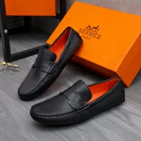 $76.00 USD Hermes Leather Shoes For Men #1434042