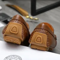 $72.00 USD Versace Leather Shoes For Men #1434073