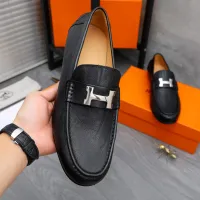 $82.00 USD Hermes Leather Shoes For Men #1434083