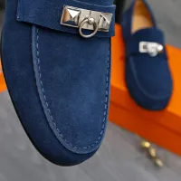 $82.00 USD Hermes Leather Shoes For Men #1434087