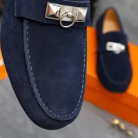 $82.00 USD Hermes Leather Shoes For Men #1434088