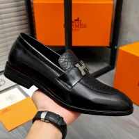 $88.00 USD Hermes Leather Shoes For Men #1434090