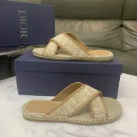 $60.00 USD Christian Dior Slippers For Men #1434102