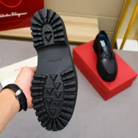 $92.00 USD Salvatore Ferragamo Leather Shoes For Men #1434140