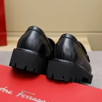 $92.00 USD Salvatore Ferragamo Leather Shoes For Men #1434140