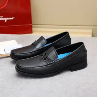 $88.00 USD Salvatore Ferragamo Leather Shoes For Men #1434141